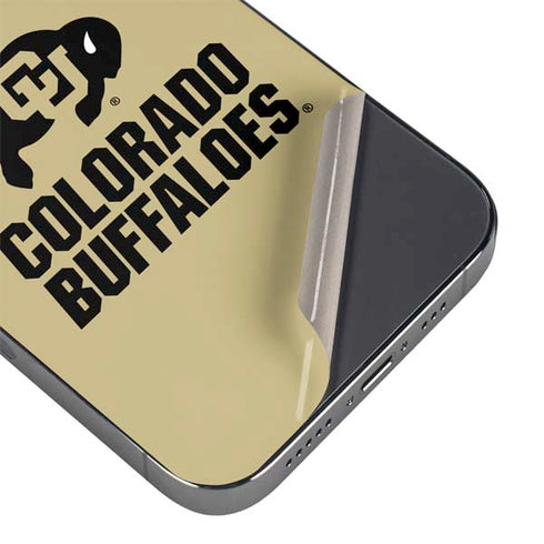 University of Colorado CU Collegiate Text iPhone 16 Pro Max Skin