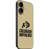 University of Colorado CU Collegiate Text iPhone 16 Skin
