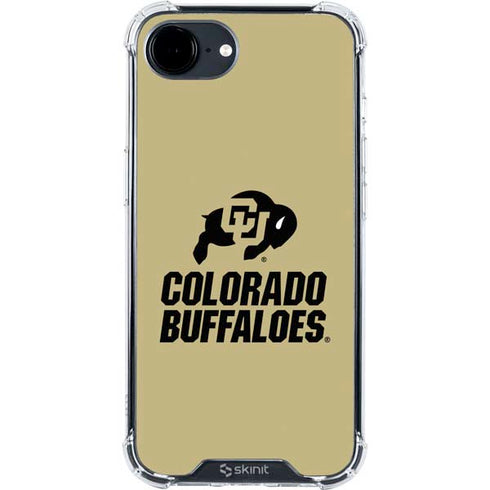 University of Colorado CU Collegiate Text iPhone 16e Clear Case
