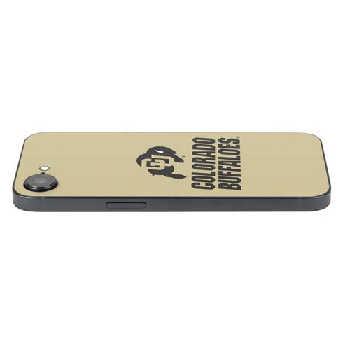 University of Colorado CU Collegiate Text iPhone 16e Skin