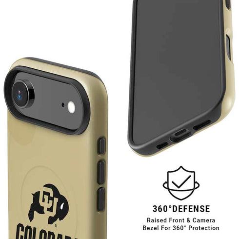University of Colorado CU Collegiate Text iPhone 17 Air Magsafe Impact Case