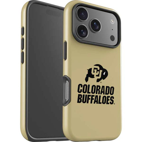 University of Colorado CU Collegiate Text iPhone 17 Pro Impact Case
