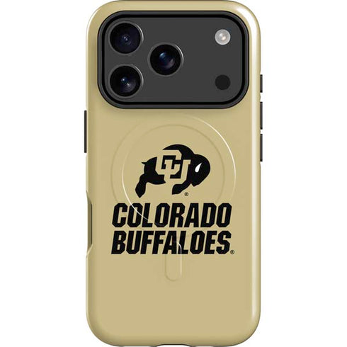 University of Colorado CU Collegiate Text iPhone 17 Pro Max Magsafe Impact Case