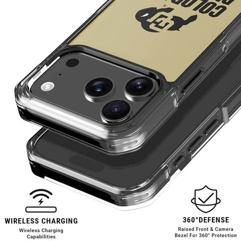 University of Colorado CU Collegiate Text iPhone 18 Pro Clear Case