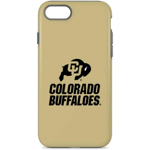 University of Colorado CU Collegiate Text iPhone Cases