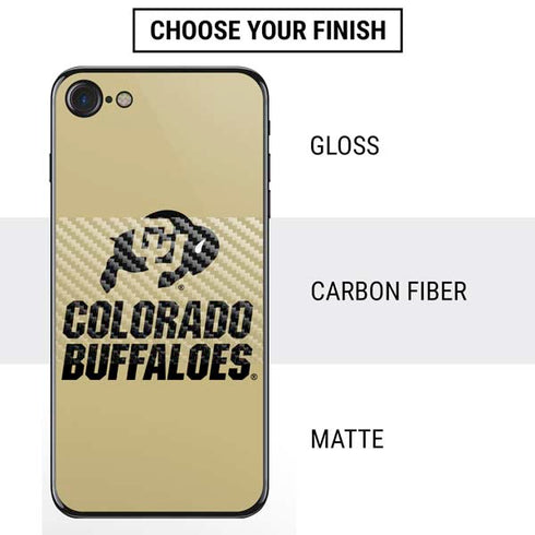 University of Colorado CU Collegiate Text iPhone SE (2nd & 3rd Gen) Skin