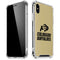 University of Colorado CU Collegiate Text iPhone X/XS Clear Case