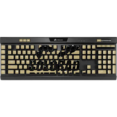 University of Colorado CU Collegiate Text K95 RGB PLATINUM Mechanical Gaming Keyboard Skin
