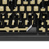 University of Colorado CU Collegiate Text K95 RGB PLATINUM Mechanical Gaming Keyboard Skin