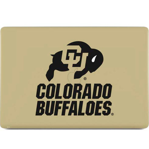 University of Colorado CU Collegiate Text MacBook Skins