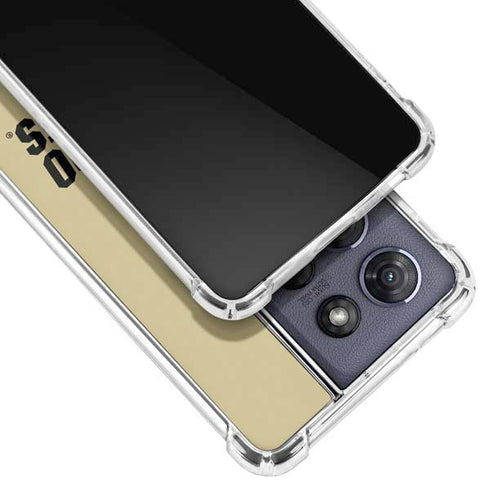 University of Colorado CU Collegiate Text Moto G 5G (2025) Clear Case