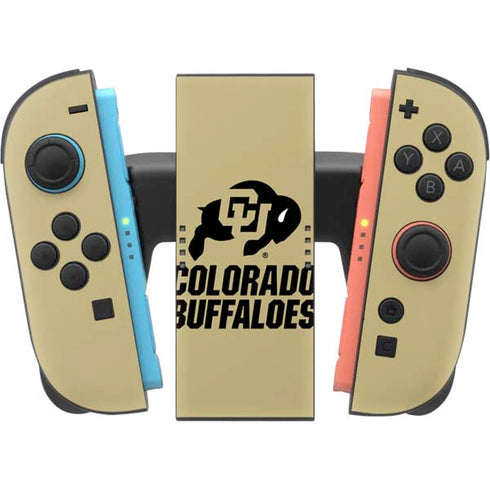 University of Colorado CU Collegiate Text Nintendo Switch 2 (2025) Joy-Con Controller Skin