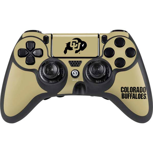 University of Colorado CU Collegiate Text PlayStation PS4 Skins