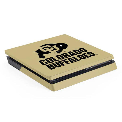 University of Colorado CU Collegiate Text PlayStation PS4 Skins