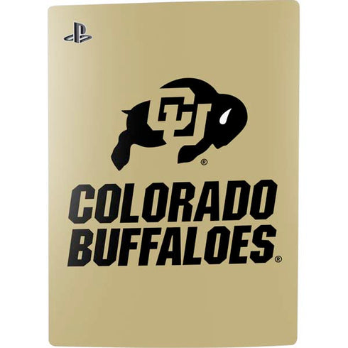 University of Colorado CU Collegiate Text PS5 Bundle Skin