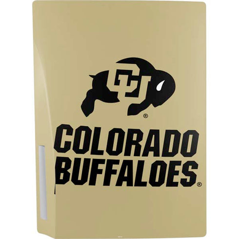 University of Colorado CU Collegiate Text PS5 Bundle Skin