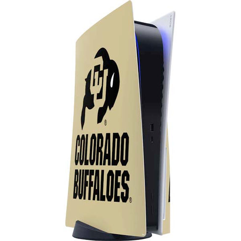 University of Colorado CU Collegiate Text PlayStation PS5 Skins