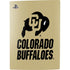 University of Colorado CU Collegiate Text PS5 Digital Edition Bundle Skin