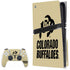 University of Colorado CU Collegiate Text PS5 Pro Disk Bundle Skin