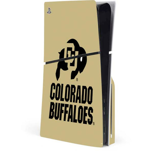 University of Colorado CU Collegiate Text PlayStation PS5 Skins