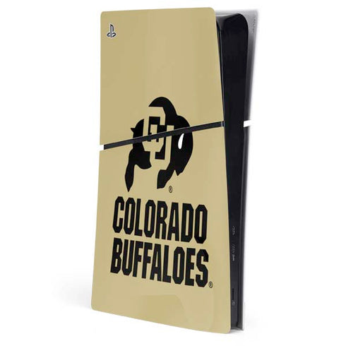 University of Colorado CU Collegiate Text PlayStation PS5 Skins