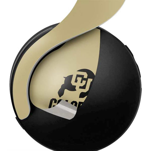 University of Colorado CU Collegiate Text PULSE 3D Wireless Headset for PS5 Skin