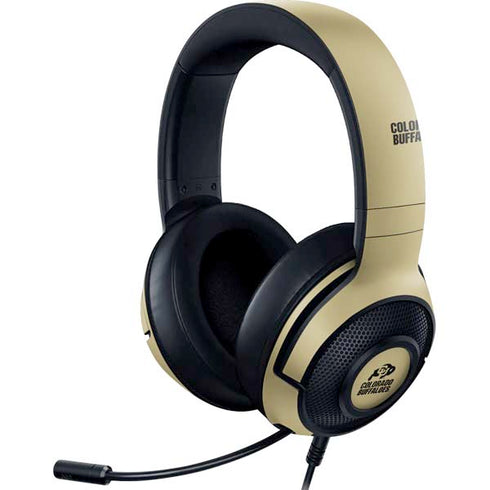 University of Colorado CU Collegiate Text Razer Kraken X Skin