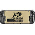University of Colorado CU Collegiate Text Steam Deck Handheld Gaming Computer Skin