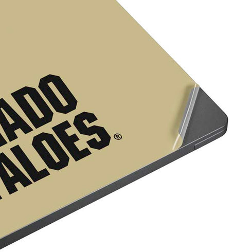 University of Colorado CU Collegiate Text Surface Laptop 7 13.8in Skin