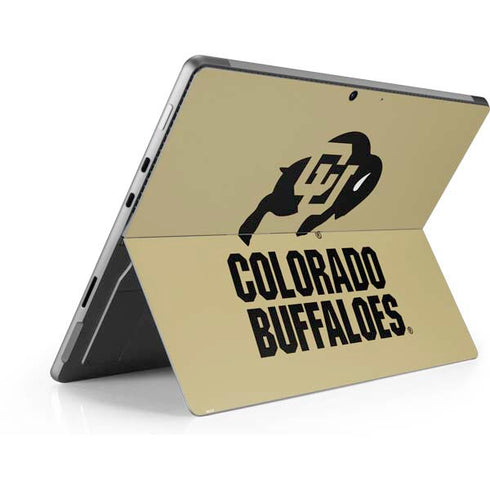 University of Colorado CU Collegiate Text Surface Pro 8 Skin