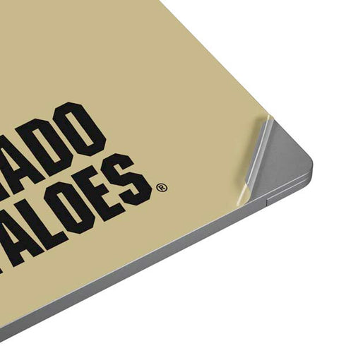 University of Colorado CU Collegiate Text Universal Laptop 17in (13.8 x 10in) Skin