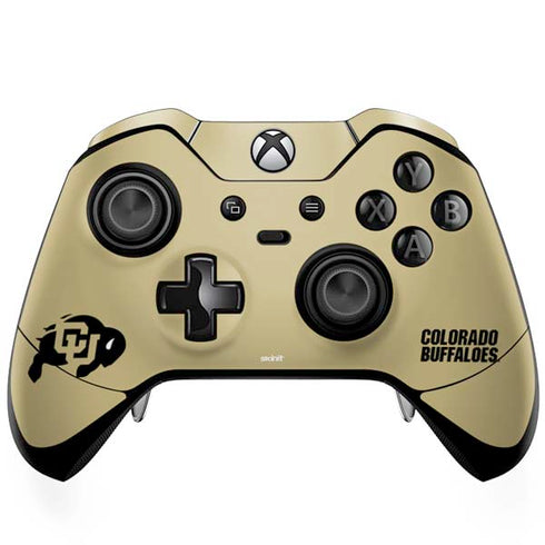 University of Colorado CU Collegiate Text Xbox One Skins