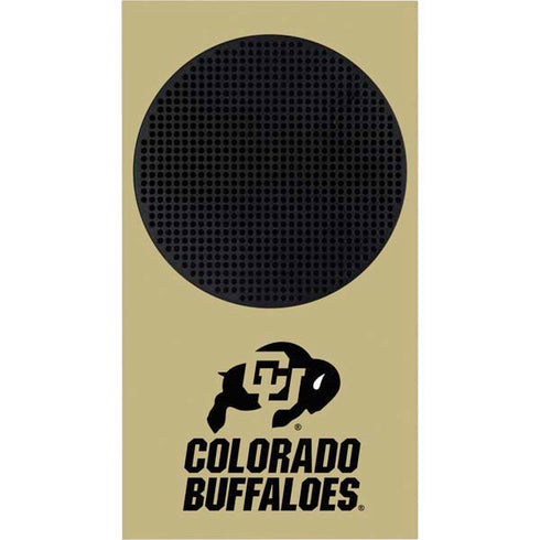 University of Colorado CU Collegiate Text Xbox Series S Console Skin