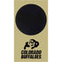 University of Colorado CU Collegiate Text Xbox Series S Console Skin