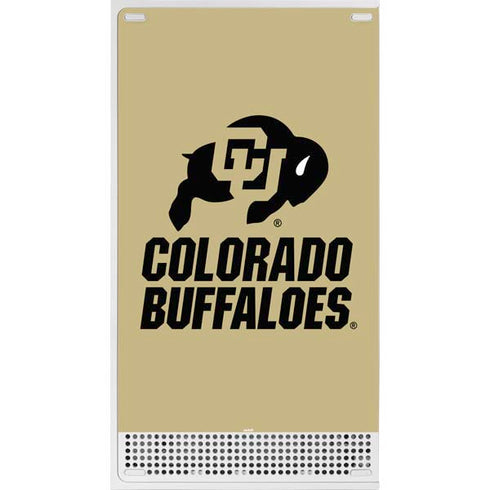 University of Colorado CU Collegiate Text Xbox Series S Console Skin