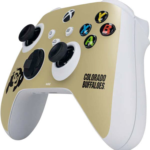 University of Colorado CU Collegiate Text Xbox Series S Controller Skin