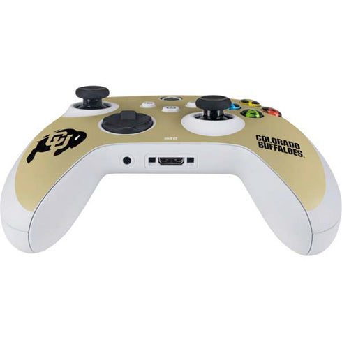 University of Colorado CU Collegiate Text Xbox Series S Controller Skin