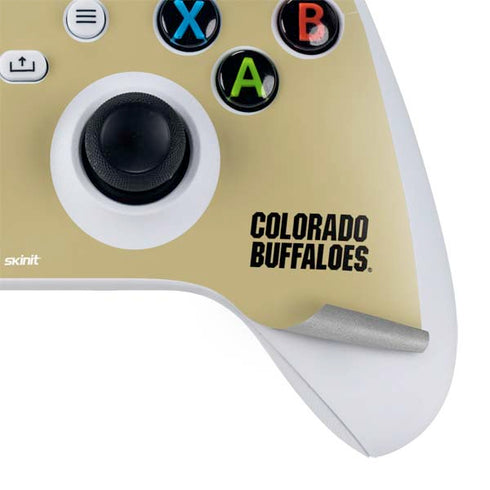 University of Colorado CU Collegiate Text Xbox Series S Controller Skin