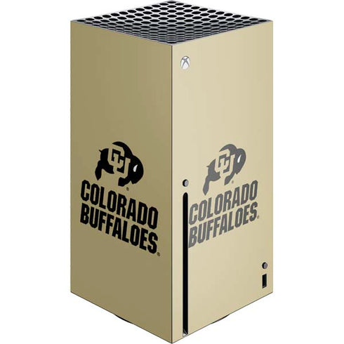 University of Colorado CU Collegiate Text Xbox Series X Skins