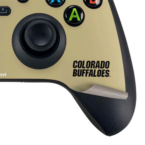 University of Colorado CU Collegiate Text Xbox Series X Controller Skin