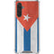 Cuban Flag Distressed Galaxy A17 Clear Case