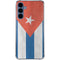 Cuban Flag Distressed Galaxy A35 5G Clear Case
