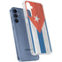 Cuban Flag Distressed Galaxy A35 5G Clear Case