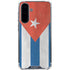 Cuban Flag Distressed Galaxy A36 5G Clear Case