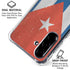 Cuban Flag Distressed Galaxy A36 5G Clear Case