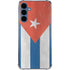 Cuban Flag Distressed Galaxy A55 5G Clear Case