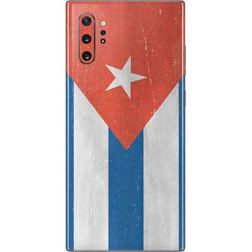 Cuban Flag Distressed Galaxy Note 10 Plus Skin