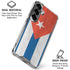 Cuban Flag Distressed Galaxy S26 Clear Case