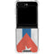 Cuban Flag Distressed Galaxy Z Flip6 Clear Case
