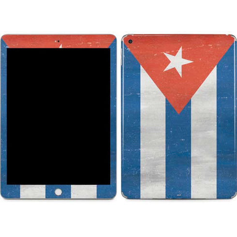 Cuban Flag Distressed Apple iPad Skin